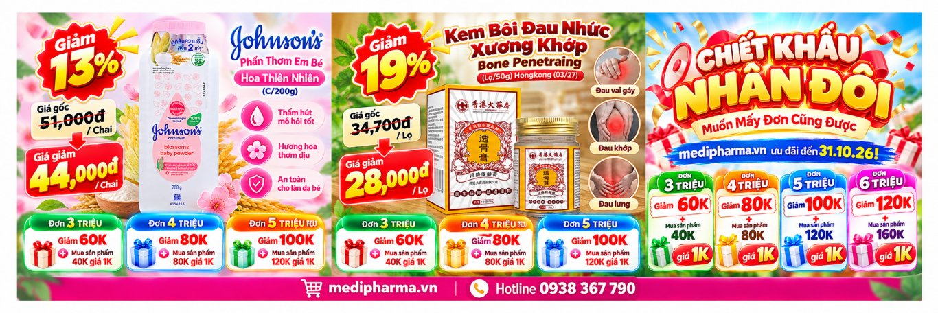 Chiết khấu nhân đôi đến 20.10.2026